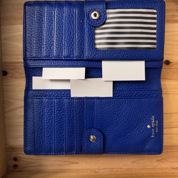 Kate Spade Handbags - Good condition Kate Spade credit card and checkbook wallet.